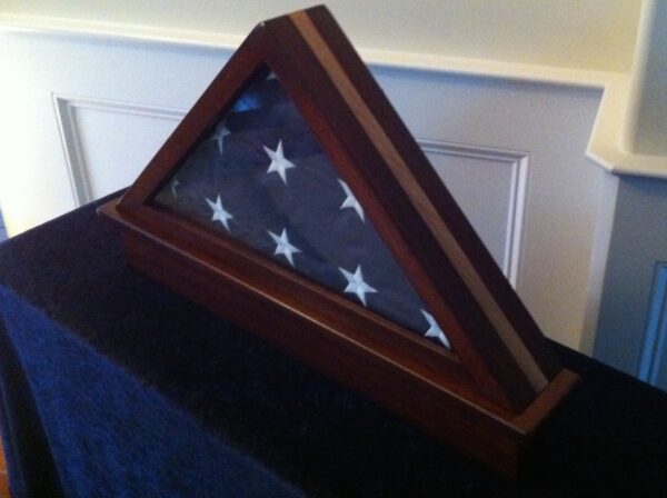 custom flag display cases