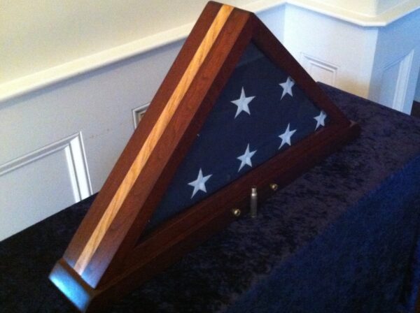 custom flag display cases