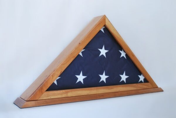 military service flag display cases