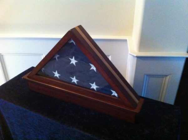 custom flag display cases