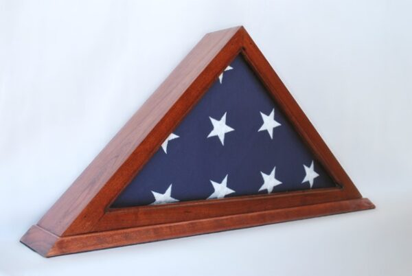 military service flag display cases